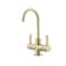 Franke 8.75-In Double Handle Hot And Cold Water Filtration Faucet In Gold,  UNJ-HC-GLD - alternate 1